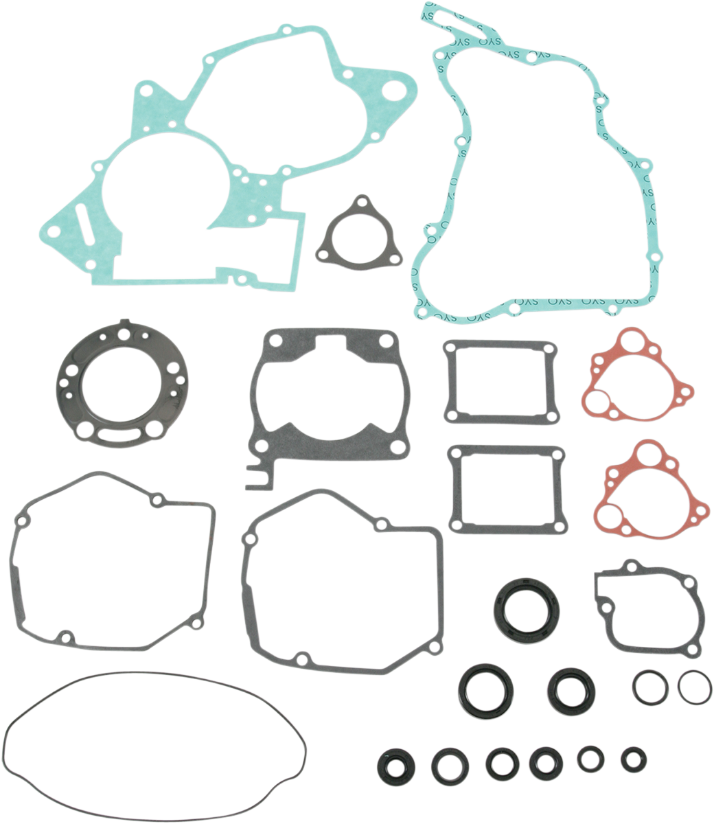 Moose Offroad Honda 811237MSE Motor Gasket Kit with Oil Seal – Complete Engine and Transmission Rebuild Set