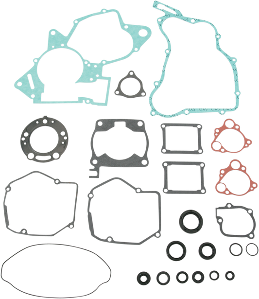 Moose Offroad Honda 811237MSE Motor Gasket Kit with Oil Seal – Complete Engine and Transmission Rebuild Set