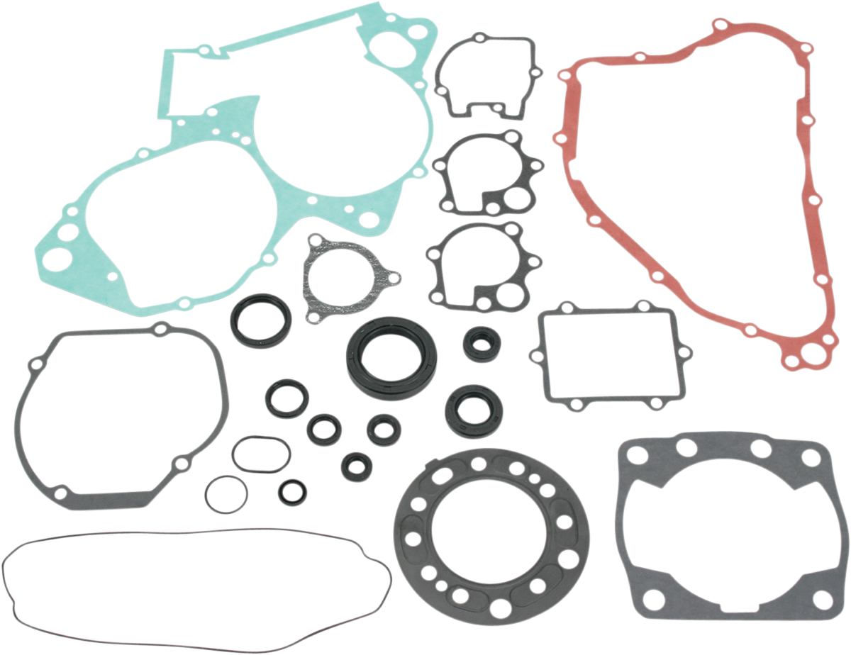 Moose Offroad Honda 811261MSE Motor Gasket Kit with Oil Seal – Complete Engine and Transmission Rebuild Set