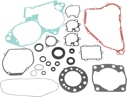 Moose Offroad Honda 811261MSE Motor Gasket Kit with Oil Seal – Complete Engine and Transmission Rebuild Set