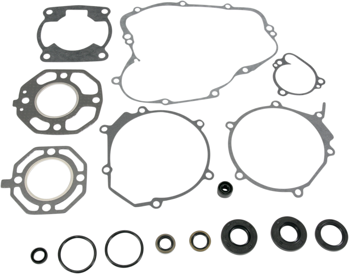 Moose Offroad Kawasaki 811404MSE Motor Gasket Kit with Oil Seal – Complete Rebuild Set