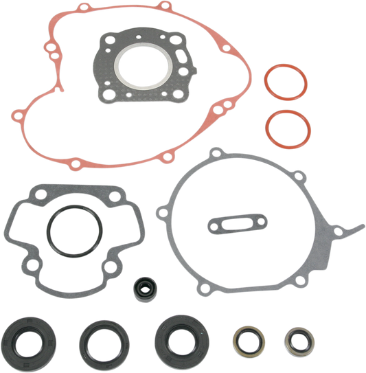Moose Offroad Kawasaki/Suzuki 811407MSE Motor Gasket Kit with Oil Seal