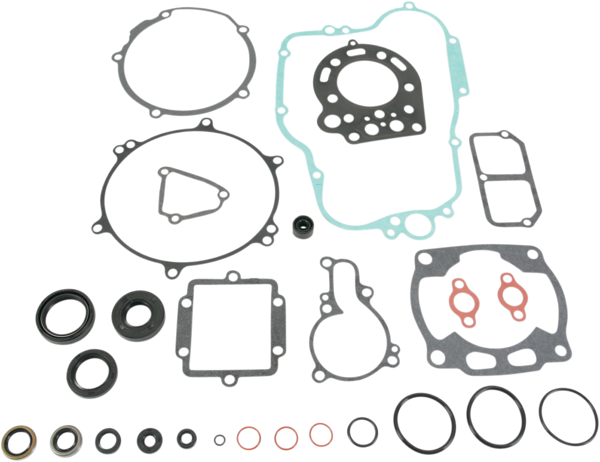 Moose Offroad Kawasaki 811423MSE Motor Gasket Kit with Oil Seal – Complete Engine and Transmission Rebuild Set