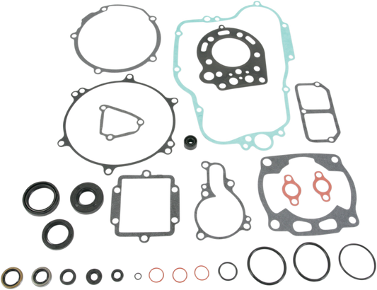 Moose Offroad Kawasaki 811423MSE Motor Gasket Kit with Oil Seal – Complete Engine and Transmission Rebuild Set