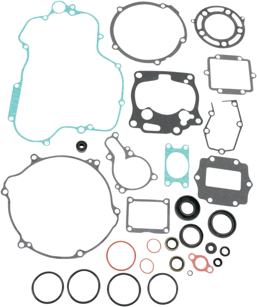 Moose Offroad Kawasaki 811429MSE Motor Gasket Kit with Oil Seals
