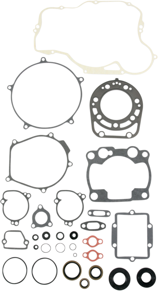 Moose Offroad Kawasaki 811454MSE Motor Gasket Kit with Oil Seal for Engine and Transmission Rebuilds