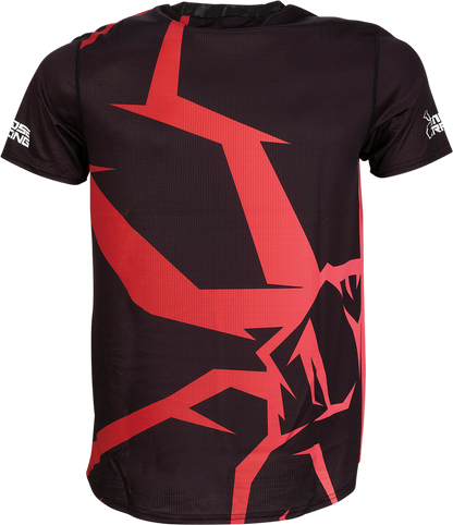 Moose Offroad MTB Short-Sleeve Jersey - Red, Part Number 5020-0199, Medium