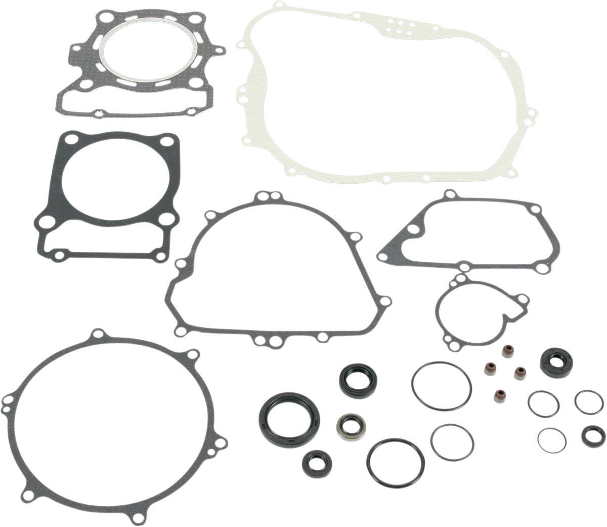 Moose Offroad Kawasaki 811461MSE Motor Gasket Kit with Oil Seal - Complete Engine and Transmission Rebuild Set