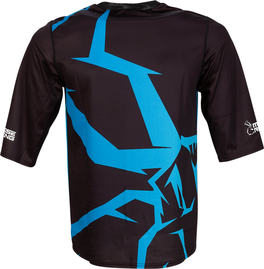 MOOSE OFFROAD MTB 3/4-Sleeve Jersey - Blue, Part Number 5020-0252