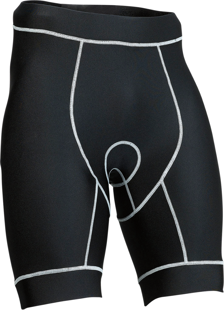 MOOSE OFFROAD Mountain Bike Compression Shorts - Black - Large 5001-0129
