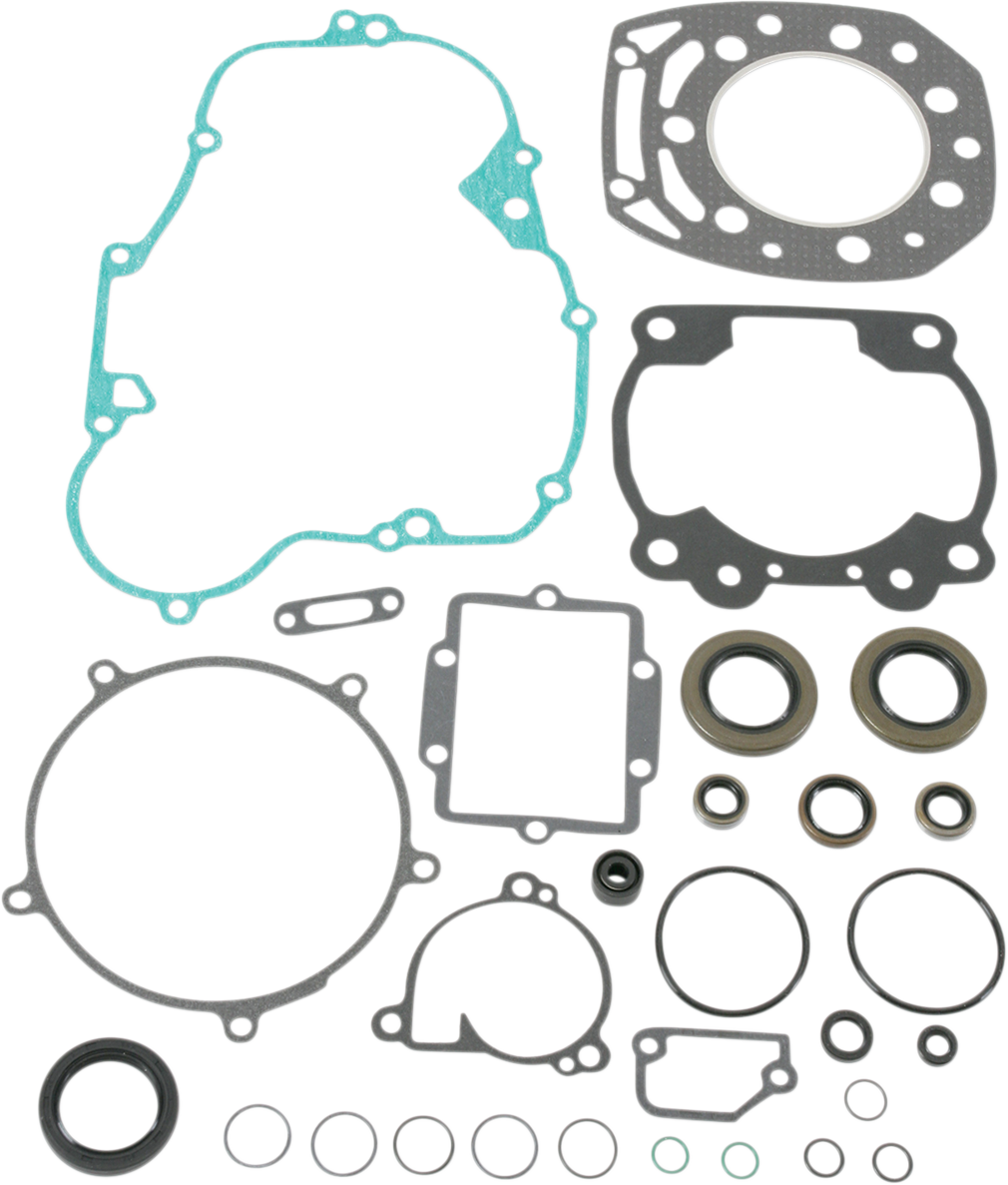 Moose Offroad Kawasaki 811474MSE Motor Gasket Kit with Oil Seals for Engine and Transmission Rebuilds
