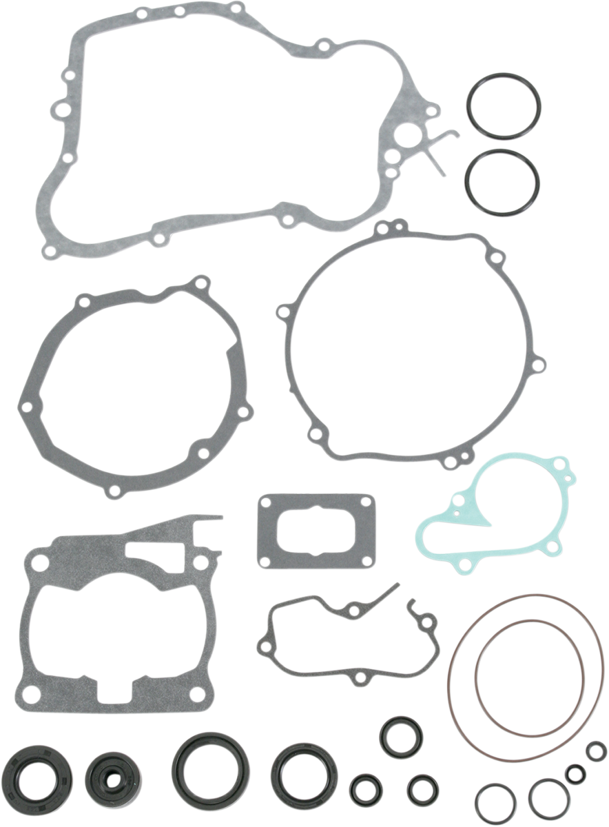 Moose Offroad Yamaha 811636MSE Motor Gasket Kit with Oil Seal – Complete Engine and Transmission Rebuild Set