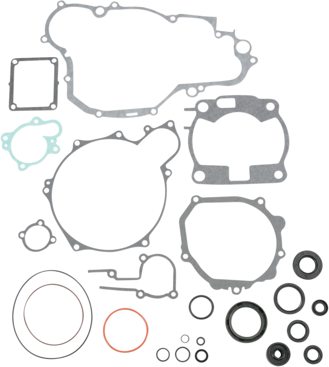 Moose Offroad Yamaha 811664MSE Motor Gasket Kit with Oil Seal – Complete Engine and Transmission Rebuild Set