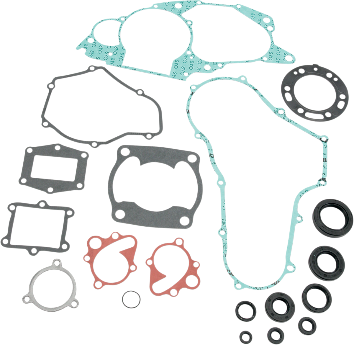 Moose Offroad Honda 811815MSE Motor Gasket Kit with Oil Seal – 0.01" SS HC HG