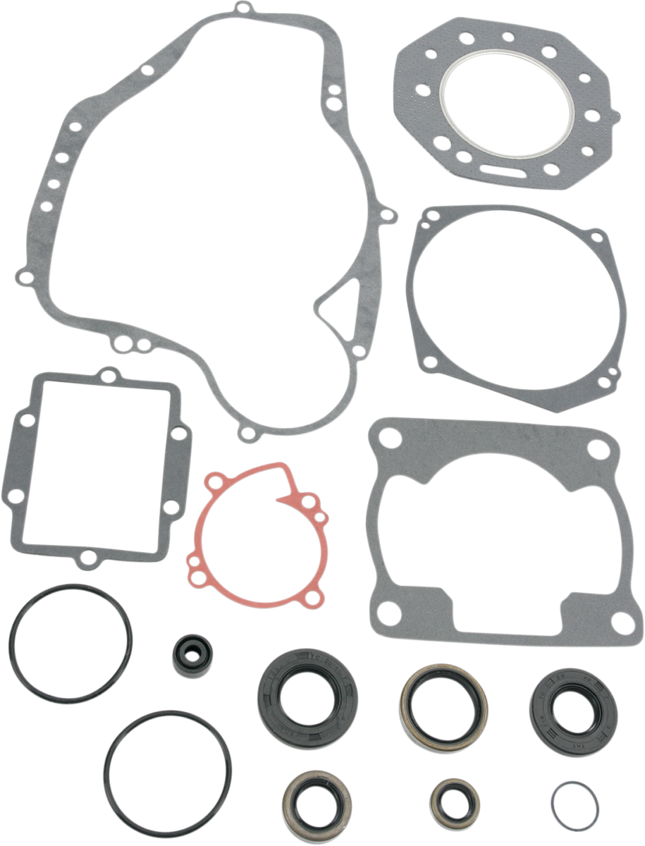 Moose Offroad Kawasaki 811818MSE Motor Gasket Kit with Oil Seal - Complete Rebuild Set
