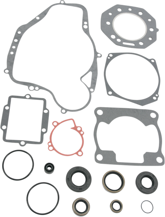 Moose Offroad Kawasaki 811818MSE Motor Gasket Kit with Oil Seal - Complete Rebuild Set