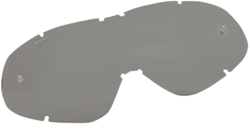 MOOSE OFFROAD Qualifier Lens - Silver Mirror Part #2602-0585