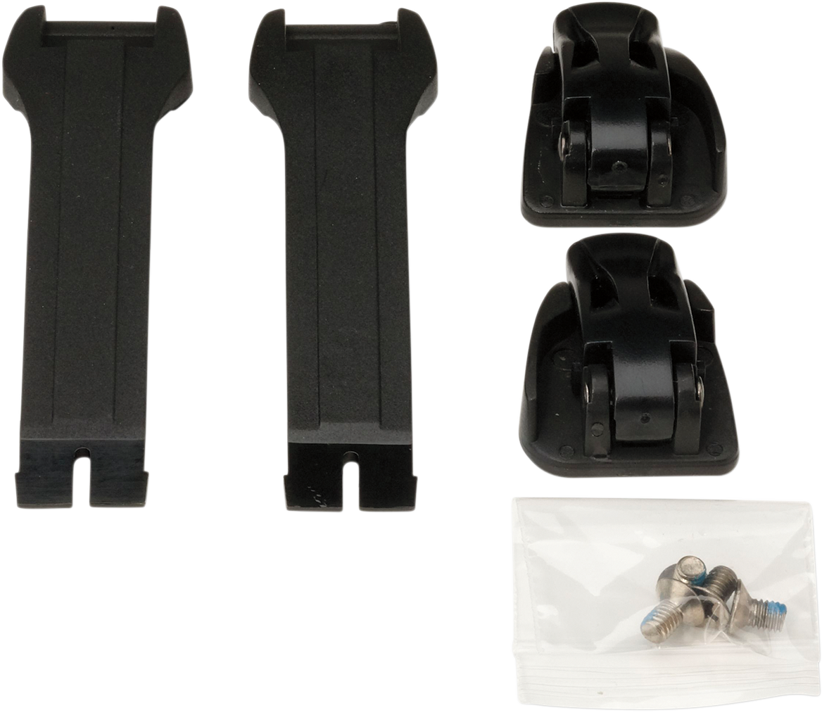 MOOSE OFFROAD Strap and Buckle Kit for Child - Short Black (Part #3430-0840)