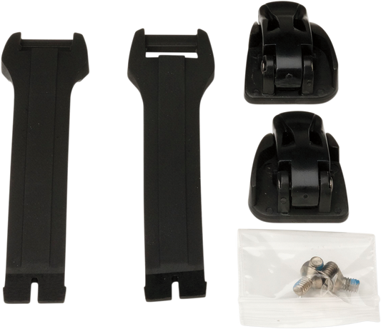 MOOSE Offroad Child Strap and Buckle Kit - Long Black, Part 3430-0841