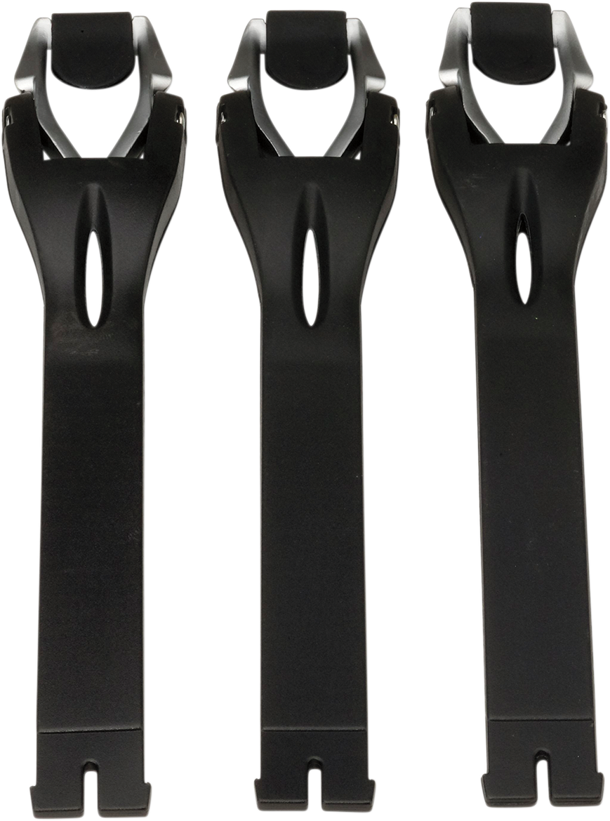 MOOSE OFFROAD Strap and Buckle Kit – Long Black, Part Number 3430-0845