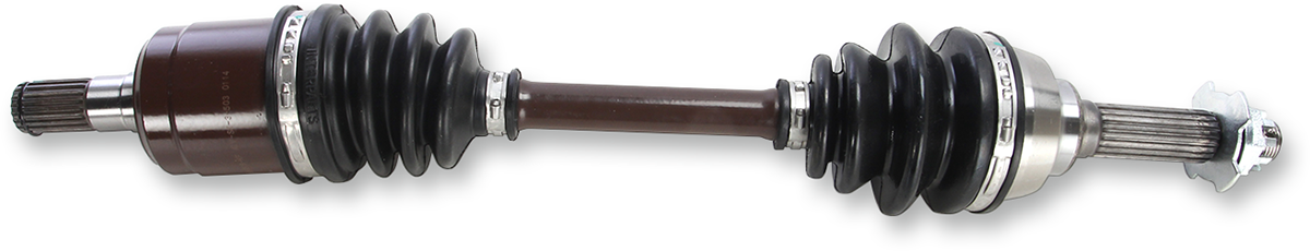Moose Offroad Front Left Axle Assembly for Suzuki KingQuad 400 - Part Number LM6-SK-8-301