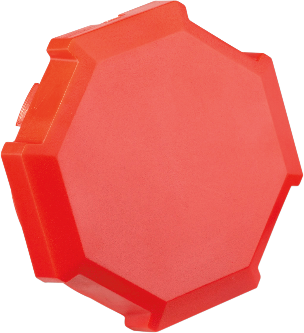 MOOSE OFFROAD Red Hub Cap for RZR and General - Part #100-2273-PU