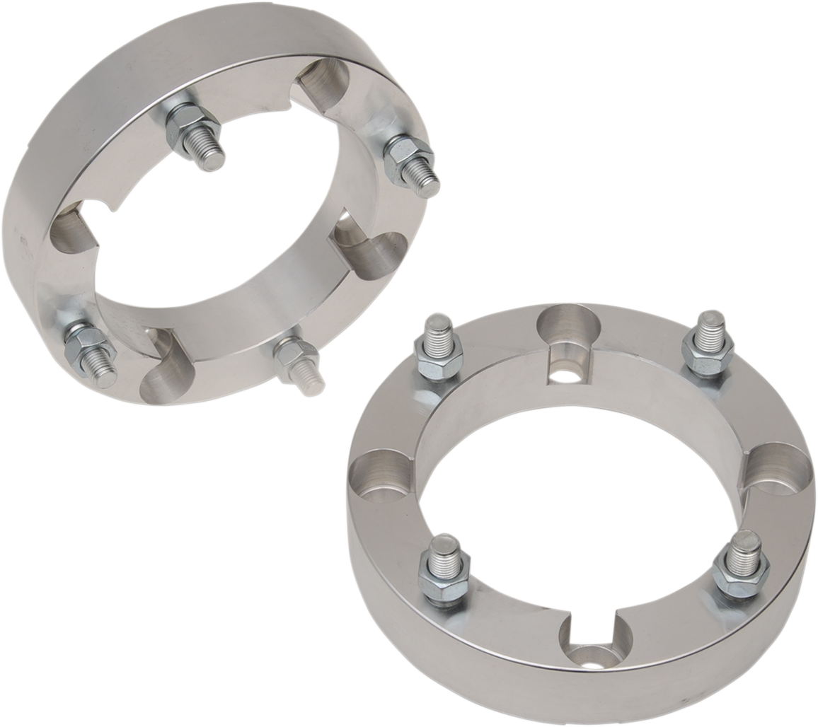 Moose Offroad 1-1/2 inch Wheel Spacers with M12 x 1.25 Studs - 4/137 Bolt Pattern, Part Number MO41374137-1.5-12