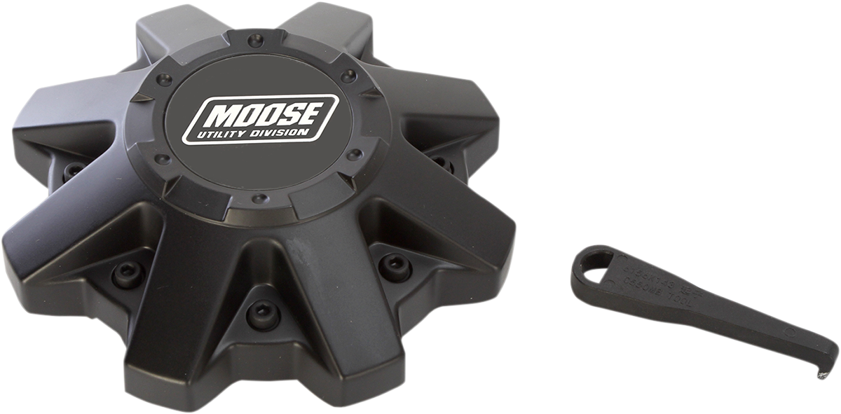 Moose Offroad C550MB-MO Replacement Center Cap for 548M Wheels - Black