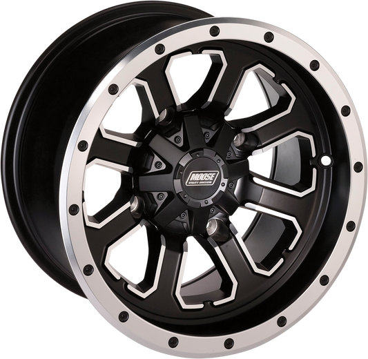 Moose Offroad 548X Rear 12x8 ATV/UTV Wheel - Part Number 548M128156MBMF4