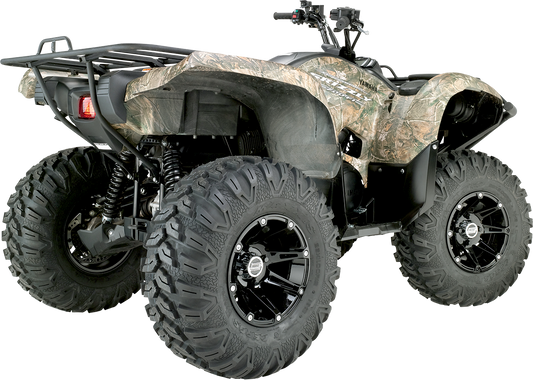 Moose Offroad 387X Rear 14x8 Black Wheel - 4/110 Bolt Pattern