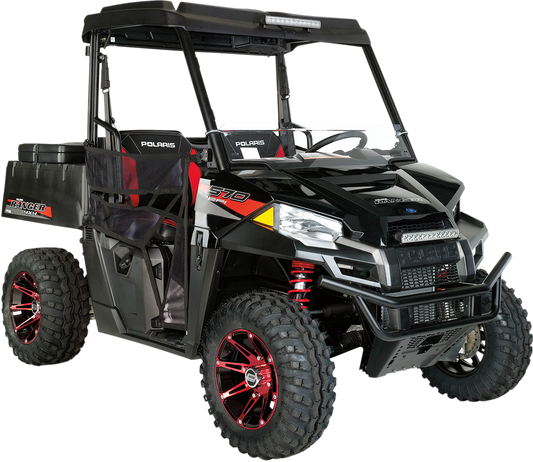 Moose Offroad 387X Front Wheel - Anodized Red/Black, 14x7 - 4/156 Bolt Pattern