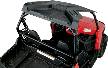 Moose Offroad V000018-11056M UTV Roof - One-Piece Polyethylene Roof with Molded-In Cargo Tray and Drains