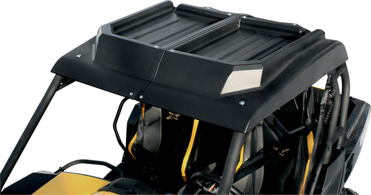 Moose Offroad V000087-11056M UTV Roof - Two-Piece Polyethylene with Molded Storage and Drains