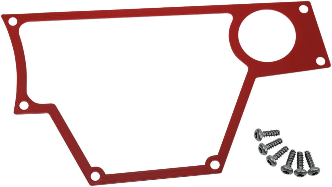 Moose Offroad Large Dash Plate - Right Side, Red - Part #100-4373-PU