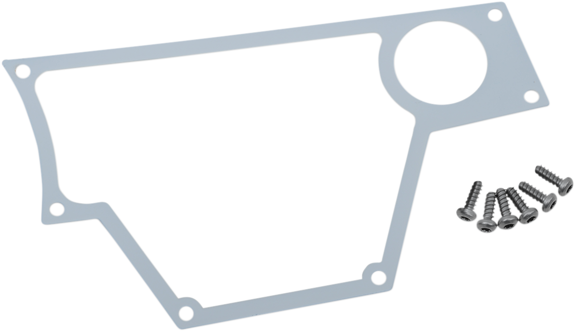 Moose Offroad Dash Plate - Large Right White (Part Number 100-4371-PU)