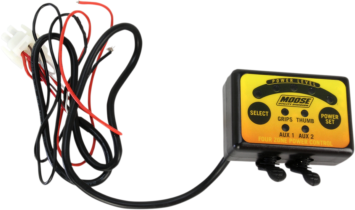 MOOSE OFFROAD Replacement Quad-Zone Controller 215093 for Heated Gear
