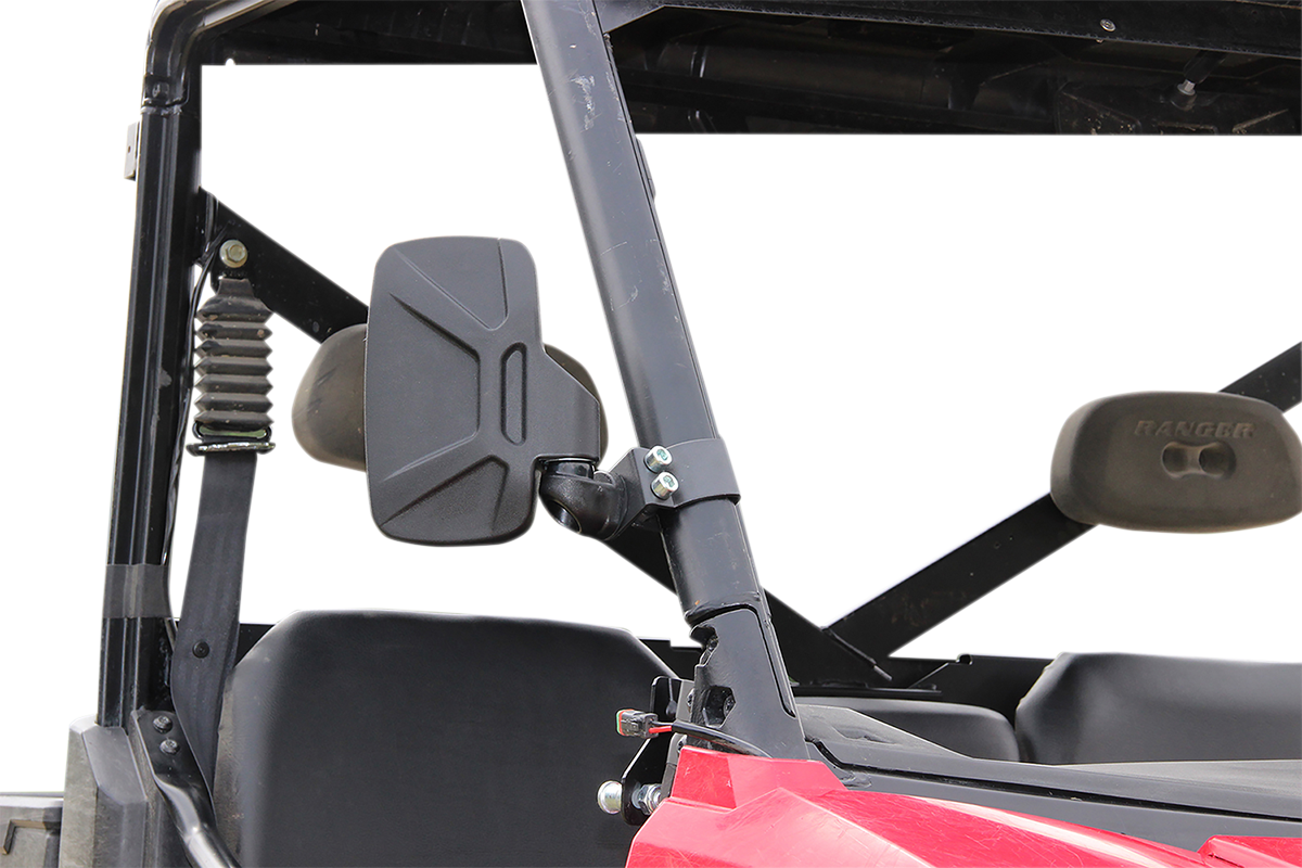 MOOSE OFFROAD Ranger Pro-Fit Side View Mirror with Break-away Housing - Black, Part Number 56-18083A