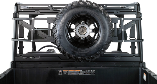 Moose Offroad Spare Tire Carrier for 50-64 inch UTVs (Part Number: UVPR905STC)