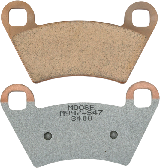 MOOSE OFFROAD XCR Brake Pads for Polaris M997-S47 - Durable Sintered Metal Construction