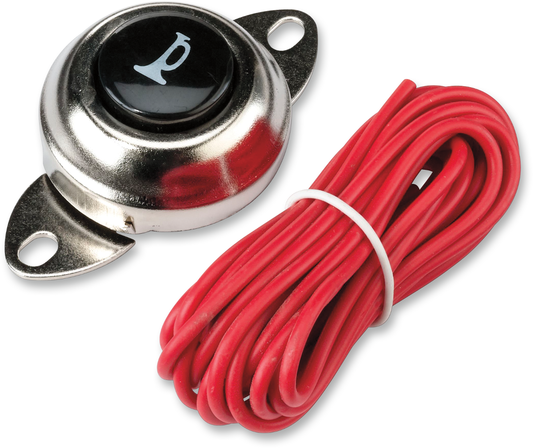MOOSE OFFROAD Dual Horn Button Kit 618-6100 - High and Low Tone Marine-Grade Horns with Protective Grill and Easy Mounting