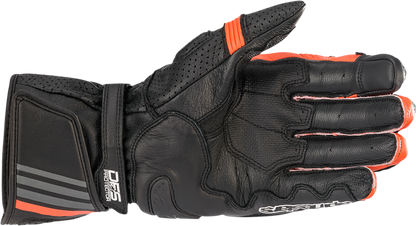 Alpinestars GP Plus R v2 Gloves Black/Fluo Red 3XL - Enhanced Motorcycle Hand Protection