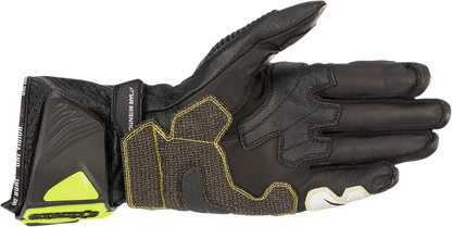 Alpinestars GP Tech v2 Gloves - Black, Fluo Yellow, White, and Fluo Red - 3XL (Part Number: 3556622-1503-3X)