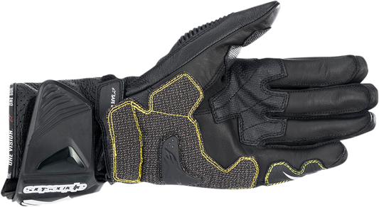 Alpinestars GP Tech v2 Gloves Black/White 3XL – Advanced Impact Protection and Flexibility