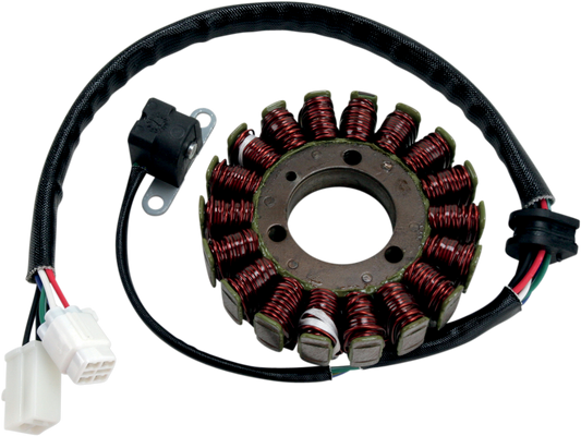 Moose Offroad High-Output Stator for Suzuki M-21-801H - OEM-Style Replacement
