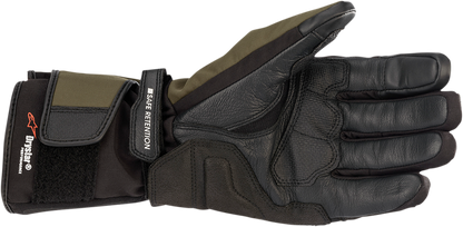 Alpinestars Denali Aerogel Drystar® Gloves - Black Forest/Fluo Yellow - Small