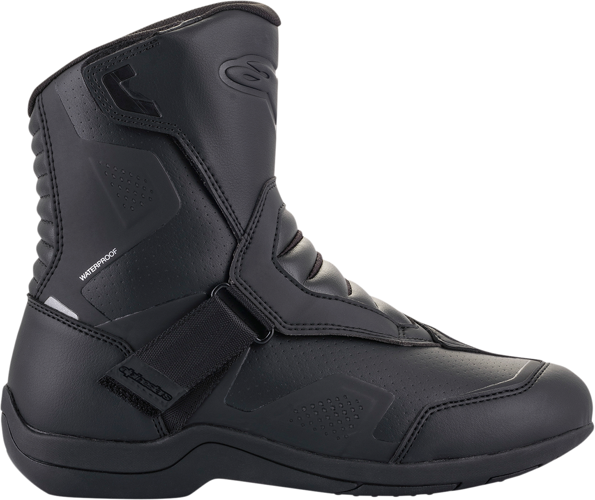 Alpinestars Waterproof V2 Ridge Boots - Black, US 8 / EU 42 - Part 2441821-1100-42