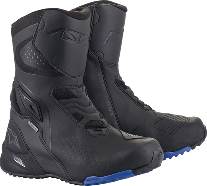 Alpinestars RT-8 Gore-Tex® Motorcycle Boots - Black/Blue US 9 / EU 43