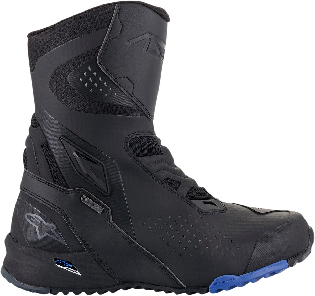 Alpinestars RT-8 Gore-Tex® Motorcycle Boots - Black/Blue US 9 / EU 43