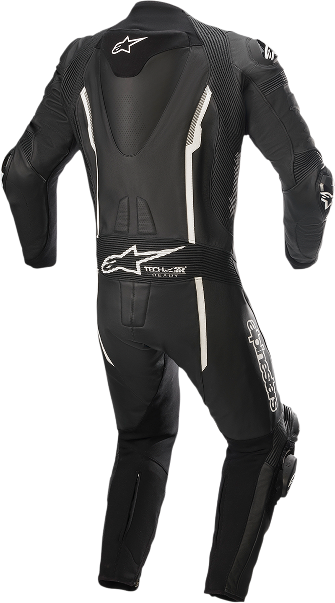 Alpinestars Missile v2 1-Piece Racing Leather Suit - Black/White, US 50 / EU 60, Part 3150122-12-60