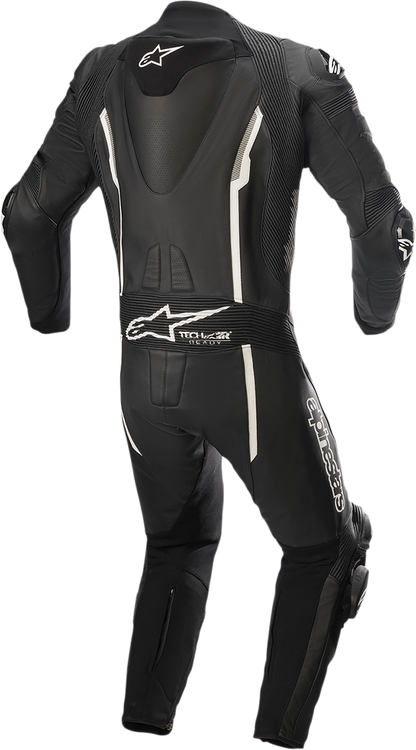 Alpinestars Missile v2 1-Piece Racing Leather Suit - Black/White, US 50 / EU 60, Part 3150122-12-60